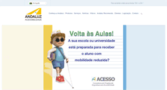 Desktop Screenshot of andaluzacessibilidade.com.br