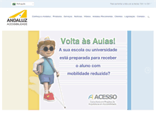 Tablet Screenshot of andaluzacessibilidade.com.br